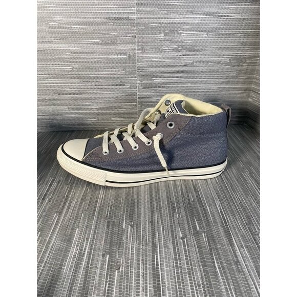 Converse Unisex Adults CTAS Sneakers Gray 146993C High Top Lace up M 8 W 10‎ New - Picture 7 of 9
